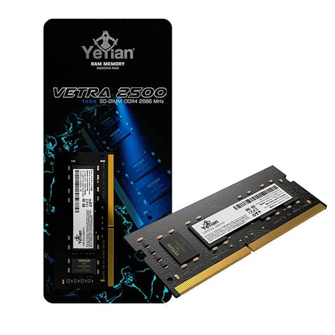Memoria Yeyian Ddr4 Gaming Ycm-16sd-01 Vetra 2500 16gb Sodimm Ddr4 2666mhz