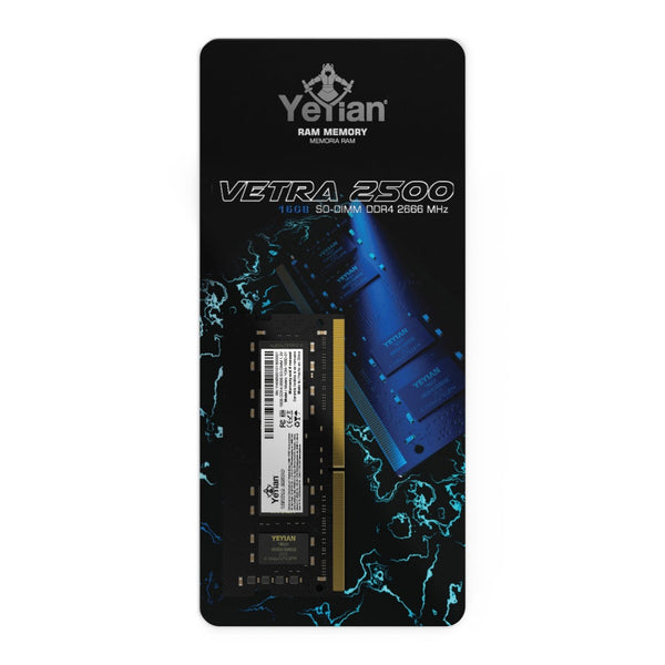 Memoria Yeyian Ddr4 Gaming Ycm-16sd-01 Vetra 2500 16gb Sodimm Ddr4 2666mhz