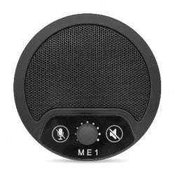Microfono Brobotix Para Pc, Omnidireccional, Cancelacion De Ruido, Conexion Usb-C, Negro