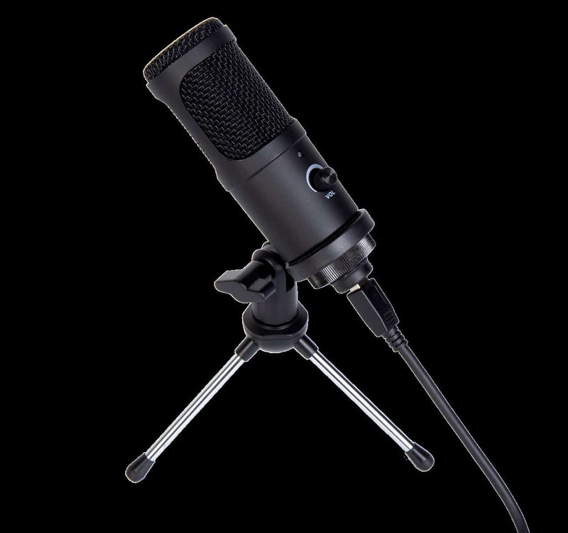Microfono Gamer Xzeal Tripoide, Filtro Antipop Incluido Usb (Xzst250b)