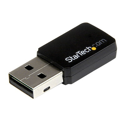 Mini Adaptador De Red Usb 2.0 Inalambrico Wireless-Ac De Banda Doble Ac600 - Wifi 802.11ac 1t1r De 2,4ghz Y 5ghz - Startech.Com Modelo Usb433wacdb