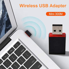 Adaptador Mini de Red U3 Tenda USB N 300Mbps