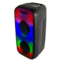 Mini Bafle Inalámbrico Rgb  Boreal Perfect Choice Negro