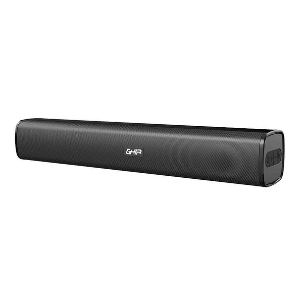 Mini Barra De Sonido Portatil,  2.0 Canales, Recargable, Bluetooth, Usb, Aux, Fm, 20w Rms