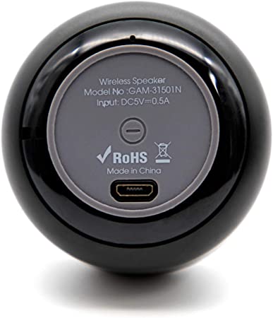 Mini Bocina Getttech Gam-31501n Melodic, Bt 4.2, Microsd, Negro
