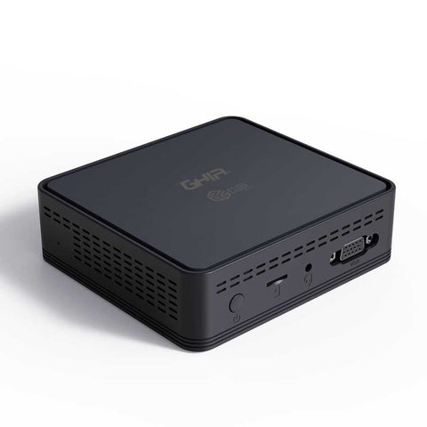 Mini Pc Ghia Gcube,  Intel Celeron N4020 Dual Core 1.10 Ghz,  4 Gb,  128 Gb Ssd,  Wifi-Bt,  Windows 11 Home