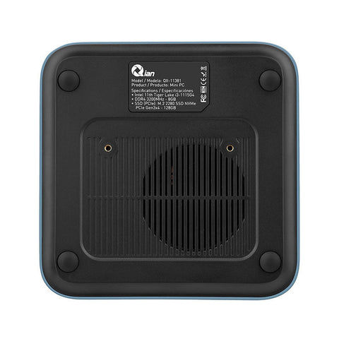 Mini Pc Qian Intel I3, Ram Ddr4 3200 Mhz 8gb, Almacenamiento Ssd Nvme 128gb, Windows 11 Pro, Wifi 5
