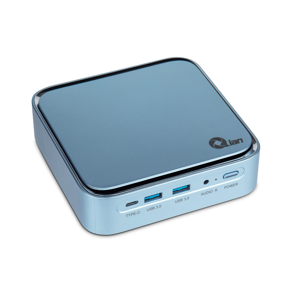 Mini Pc Qian Intel I3, Ram Ddr4 3200 Mhz 8gb, Almacenamiento Ssd Nvme 128gb, Windows 11 Pro, Wifi 5