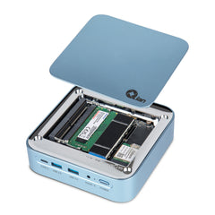 Mini Pc Qian Intel I3, Ram Ddr4 3200 Mhz 8gb, Almacenamiento Ssd Nvme 128gb, Windows 11 Pro, Wifi 5