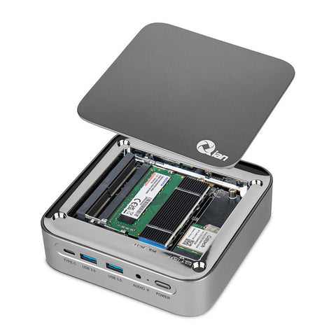 Mini Pc Qian Qii-11515 Intel I11, Ram 16 Gb Ddr4, Almacenamiento Ssd Nvme 512Gb, Windows 11 Pro Trial