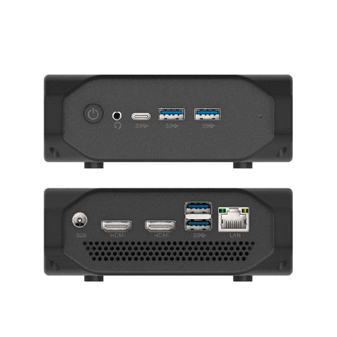 Mini Pc Quaroni, Procesador Intel Celeron N4020 Dual Core 1.10 - 2.80 Ghz, Os No Incluye