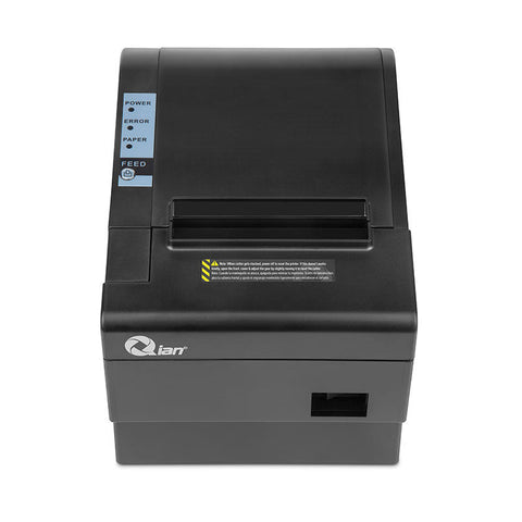 Mini Printer Qian Qop-T80Ul-Ri 80 MM Termica Usb+Lan Corte Auto 1D y 2D