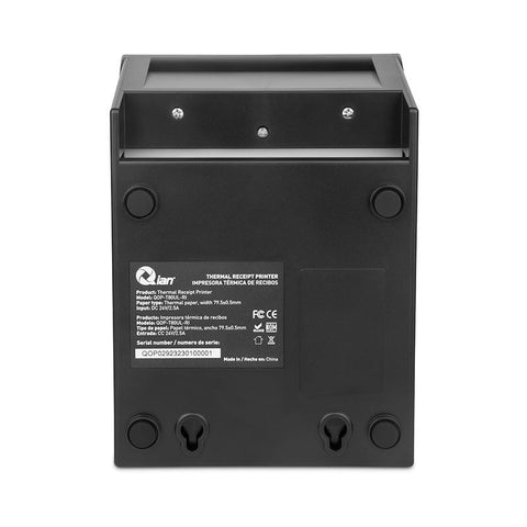 Mini Printer Qian Qop-T80Ul-Ri 80 MM Termica Usb+Lan Corte Auto 1D y 2D
