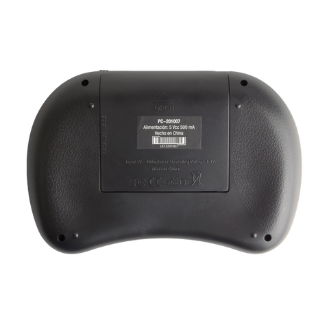 Mini Teclado Inalambrico De Entretenimiento P/Smart Tv Perfect Choice Negro