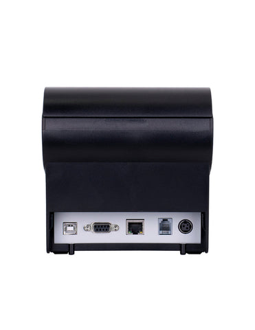 Miniprinter Techzone Tzbe202, Termica, 80 Mm, Vel 300 Mm/S, 203 Dpi, Usb, Serial, Rj45, Rj11, Cortador Automatico, 1 Año De Garantia