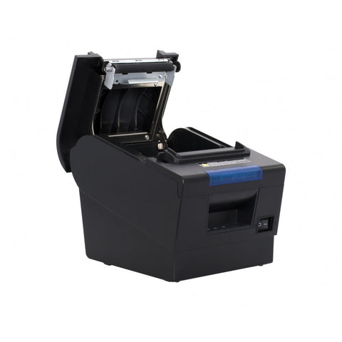 Miniprinter Techzone Tzbe202, Termica, 80 Mm, Vel 300 Mm/S, 203 Dpi, Usb, Serial, Rj45, Rj11, Cortador Automatico, 1 Año De Garantia