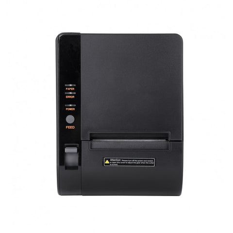 Miniprinter Techzone Tzbe301, Termica, 80 Mm, Vel 300 Mm/S, 576 Dpi, Usb, Serial, Rj45, Rj11, Cortador Automatico, 1 Año De Garantia