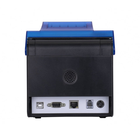 Miniprinter Techzone Tzbe302e, Termica, 80 Mm, Vel 300 Mm/S, 203 Dpi, Usb, Serial, Rj45, Rj11, Cortador Automatico, 1 Año De Garantia