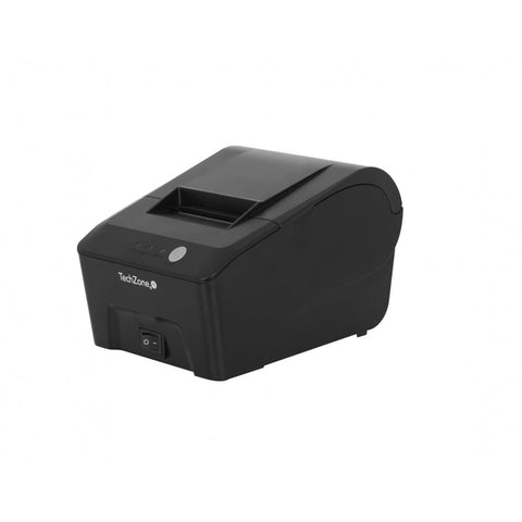 Miniprinter Techzone Tzbe90, Termica, 58 Mm, Vel 90 Mm/S, 384 Dpi, Usb, Rj11, Corte Manual, 1 Año De Garantia