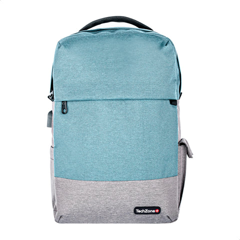 Mochila Backpack Techzone Strong Tz21lbp07-A 15.6 Azul Cielo