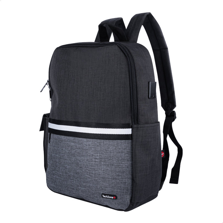 Mochila Backpack Techzone Tz21lbp01-A Negra