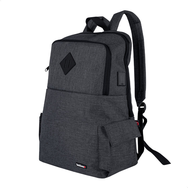 Mochila Backpack Techzone Tz21lbp03-B Negra