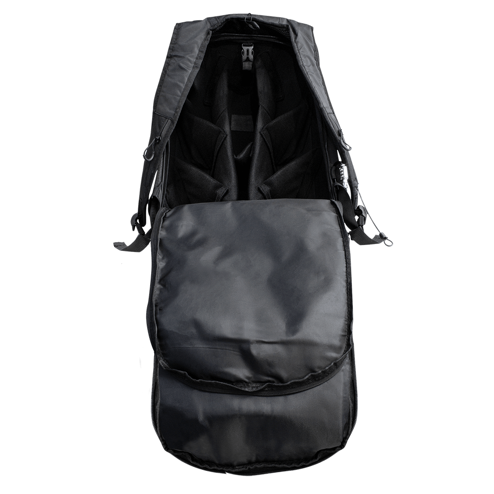 Mochila Game Factor 15.6", Rigida, Seguridad, Candado, Negra Bpg600