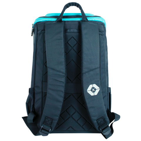 Mochila Gamer Para Laptop De 15-17 Vortred By Perfect Choice Negro Con Azul