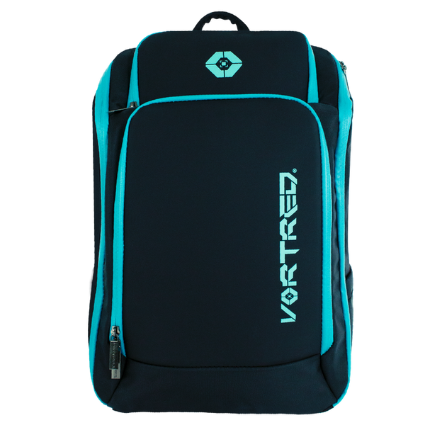 Mochila Gamer Para Laptop De 15-17 Vortred By Perfect Choice Negro Con Azul