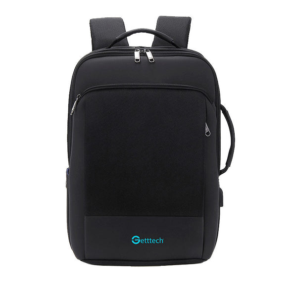 Mochila Getttech Gmb-22004 15.6"Bold Resistente Al Agua, Cable Usb, N