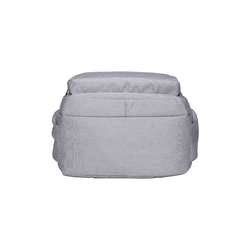 Mochila Ghia De 15.6 Pulgadas Color Gris, 6 Compartimientos