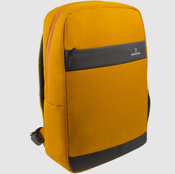 Mochila Para Laptop 15.6 Pulgadas Bold Perfect Choice Amarillo