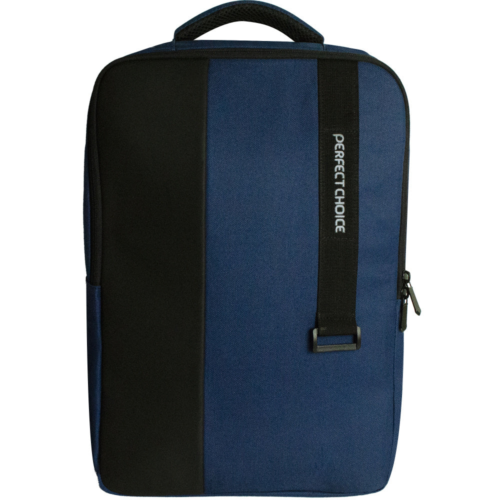 Mochila Para Laptop 15.6 Pulgadas Classy Perfect Choice Azul Con Negro
