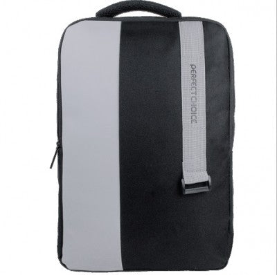 Mochila Para Laptop 15.6 Pulgadas Classy Perfect Choice Negro con Gris