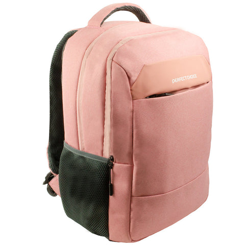 Mochila Para Laptop 15.6 Pulgadas Fearless Perfect Choice Rosa