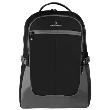 Mochila Para Laptop 15.6 Pulgadas Vagary Perfect Choice Negra Con Gris