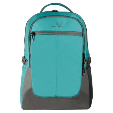 Mochila Para Laptop 15.6 Pulgadas Vagary Perfect Choice Verde Con Gris