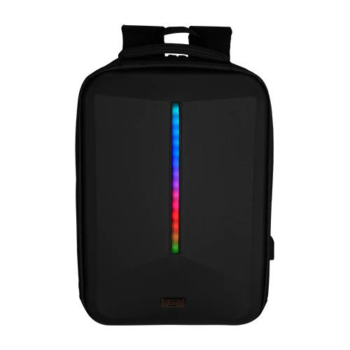 Mochila Start The Game Luz Rgb Configurable Por App 15.6" Usb Bp-500