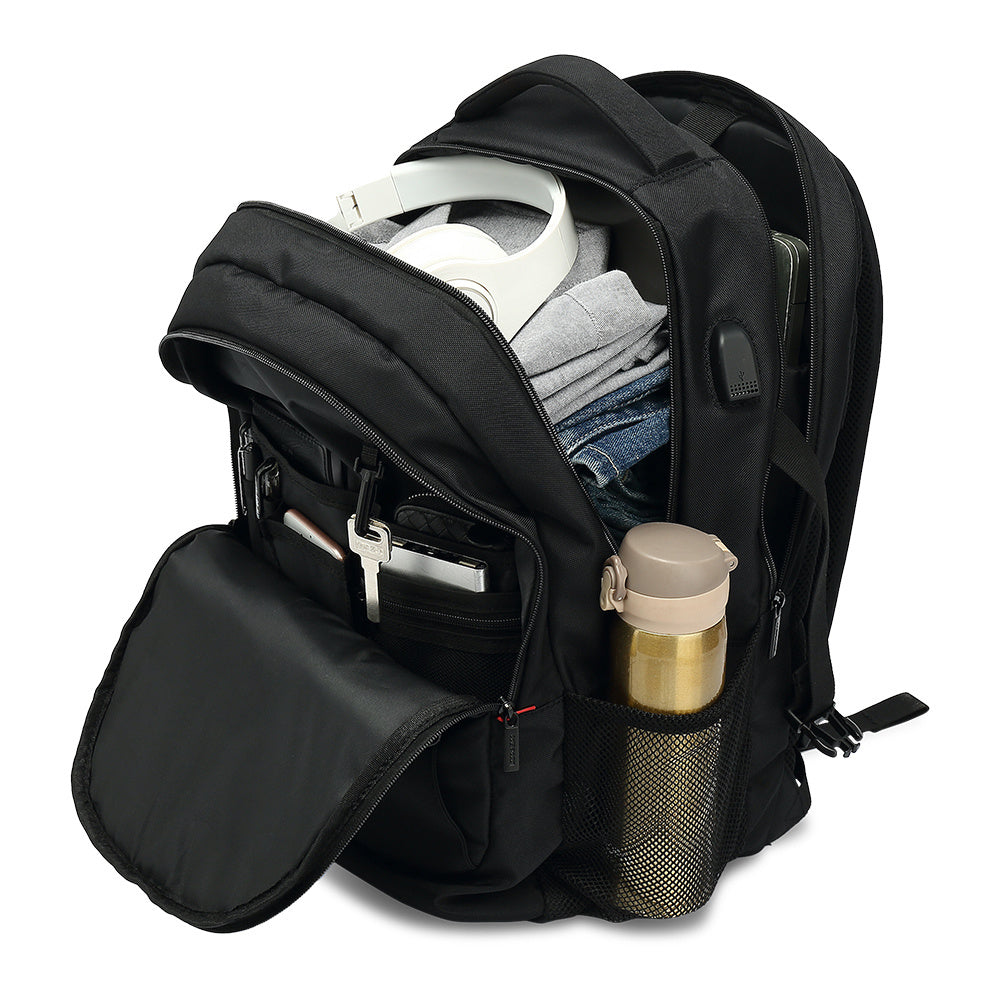 Mochila Vorago Expandible Para Laptop 15.6" Puerto Usb Bp-402
