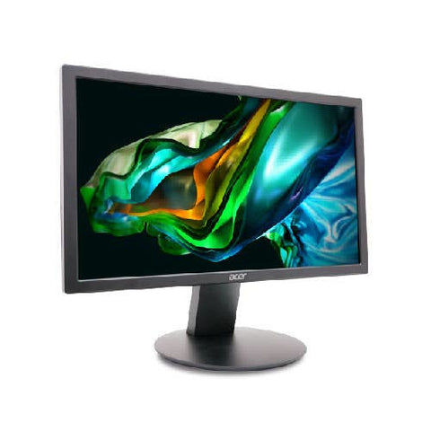 Monitor Acer, E200q Bi, 19.5, Hd, 1600 X 900, 75hz, Tn, 6ms, 1vga 1hdmi, Vesa, Negro, Incl Cable Hdmi, 3 Años De Garantia