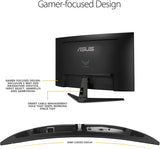 Monitor Asus Tuf Gaming Vg328h1b 31.5" Full Hd (1920x1080) Curvo