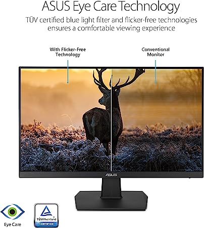 Monitor Asus Va27ehe 27" Full Hd Eye Care, Ips,Adaptative-Sync