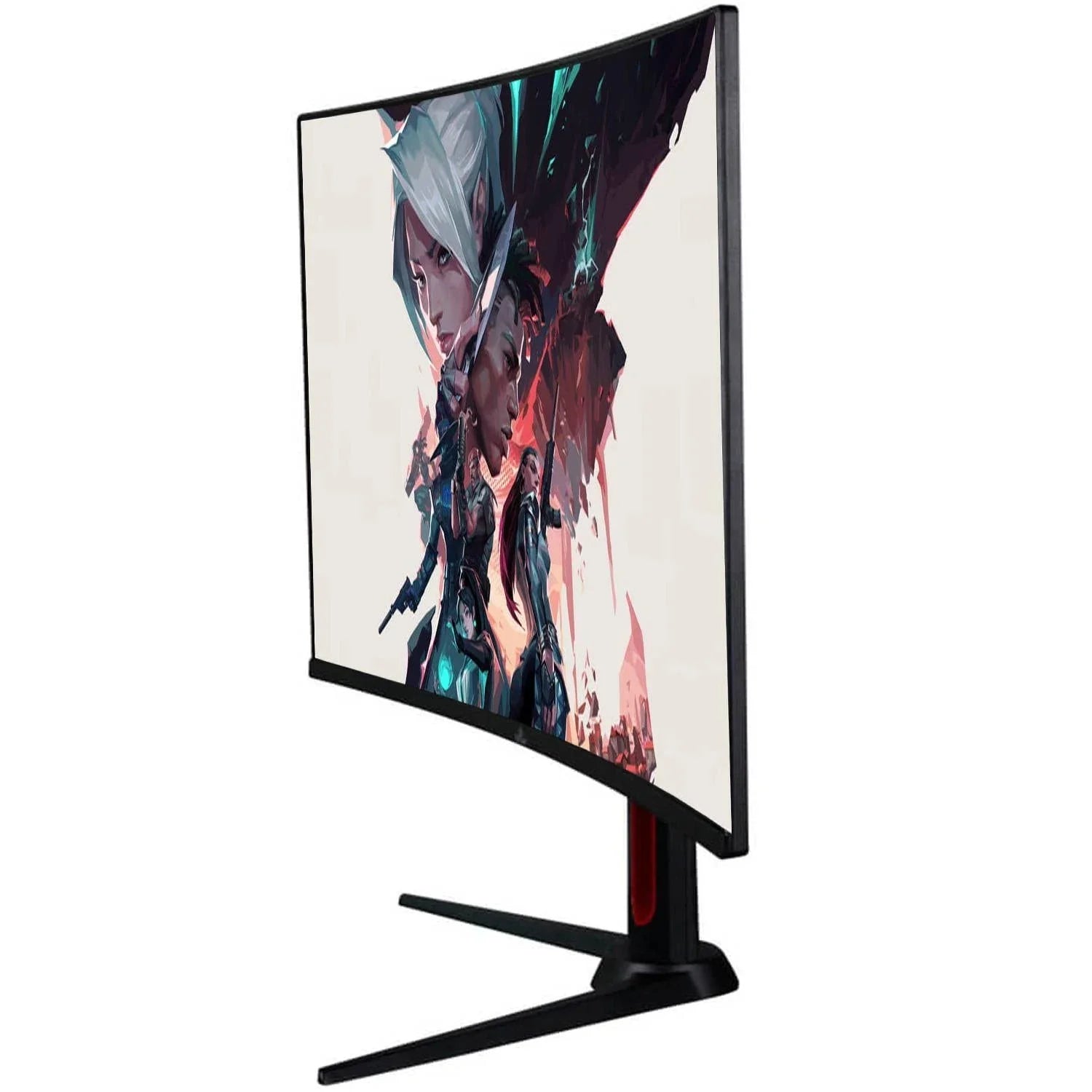 Monitor Curvo 31.5" Yeyian Ymc-70201 Multistand, Full Hd, Dp,165hz ,1ms