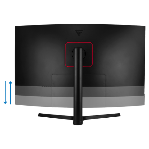 Monitor Game Factor 34" Curvo 1500r Qhd 100hz 1ms Dp 3hdmi Negro Mg801