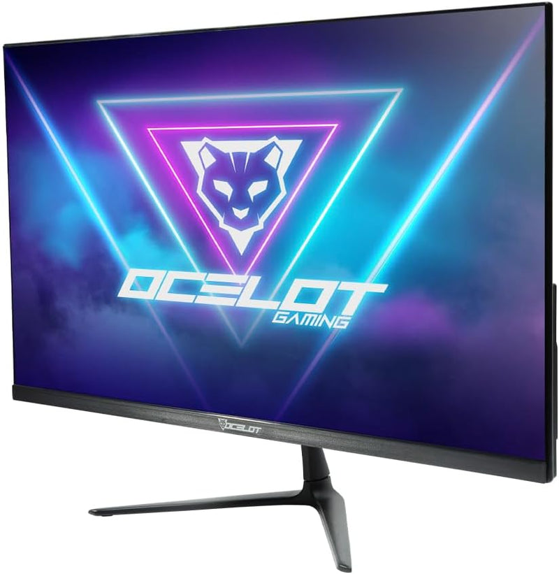 Monitor Gamer OGM24-01. Pantalla de 23.8" Pulgadas, Resolución Full HD 1920 X 1080px, Frameless.