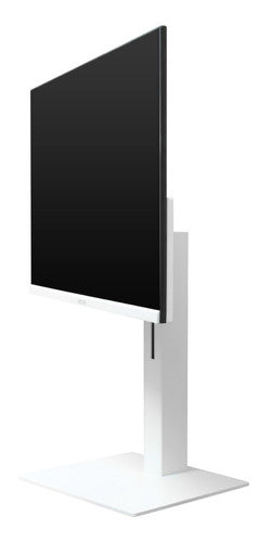 Monitor Gaming Plano Giratorio 23.8" Necnon  Nmg-24fr, Hdmi, Display Port, Blanco - Nimg2412fr