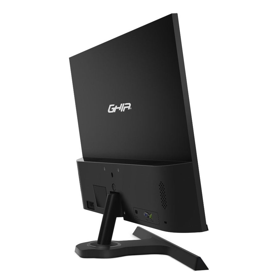 Monitor Ghia, 27 Pulg, Led, Va, Full Hd 1920 X 1080, Frameless, 75 Hz, Freesync, Vga, Hdmi, Bocinas Integradas