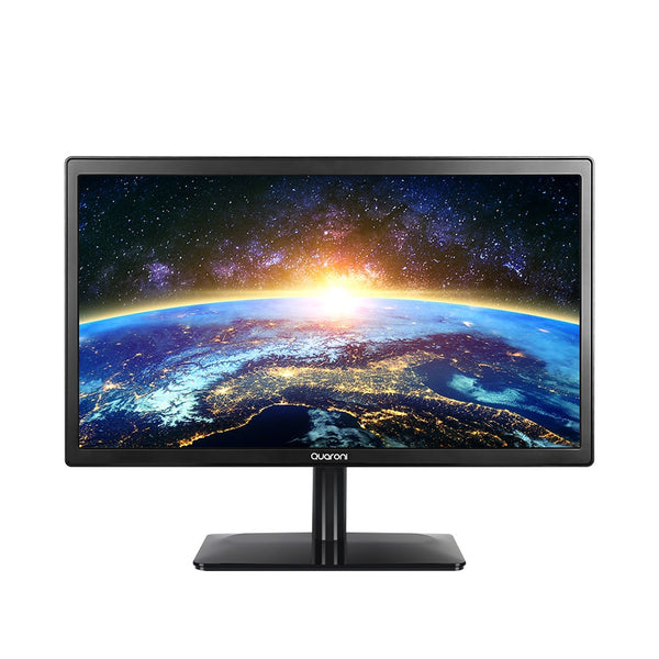 Monitor Led Hd Quaroni 19.5 Pulgadas Resolucion Hd 1366x768 Px Vga Hdmi Color Negro