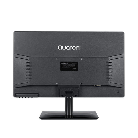 Monitor Led Hd Quaroni 19.5 Pulgadas Resolucion Hd 1366x768 Px Vga Hdmi Color Negro