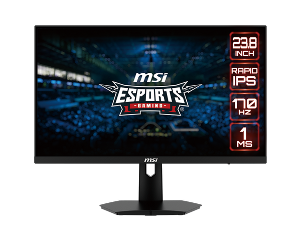 Monitor Msi Gaming Flat Rapid Ips 170Hz 1Ms G244F 23.8 Pulg Va